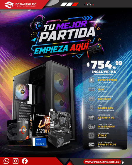 PC PROMO RYZEN 7 5700G