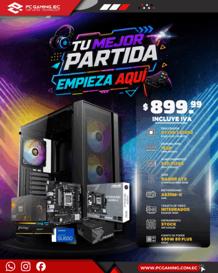 PC PROMO RYZEN 7 8700G