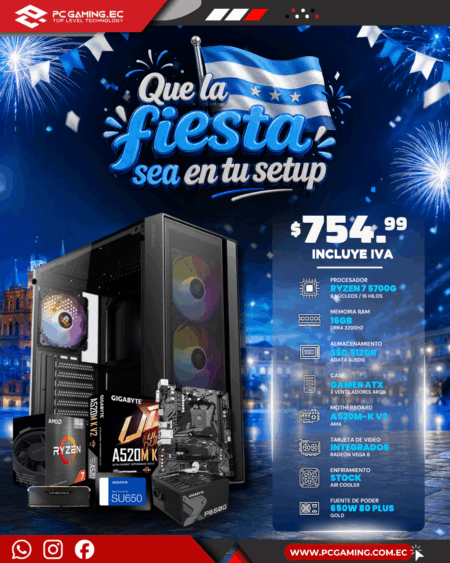 PC PROMO RYZEN 7 5700G