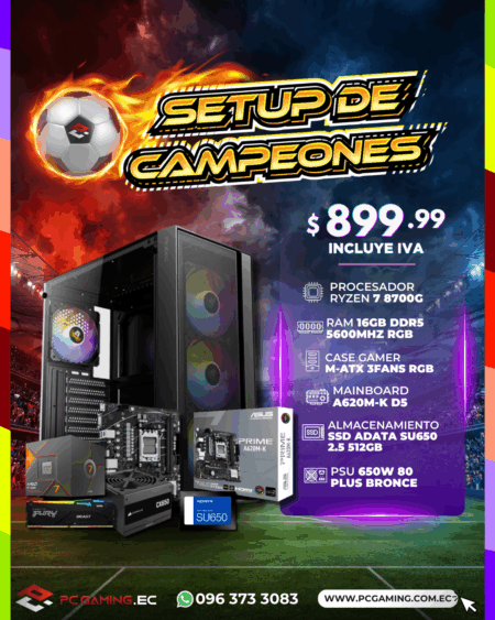 PC PROMO RYZEN 7 8700G