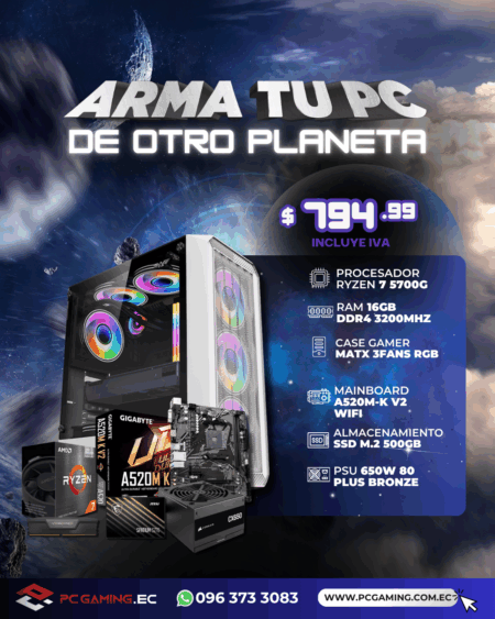 PC PROMO RYZEN 7 5700G