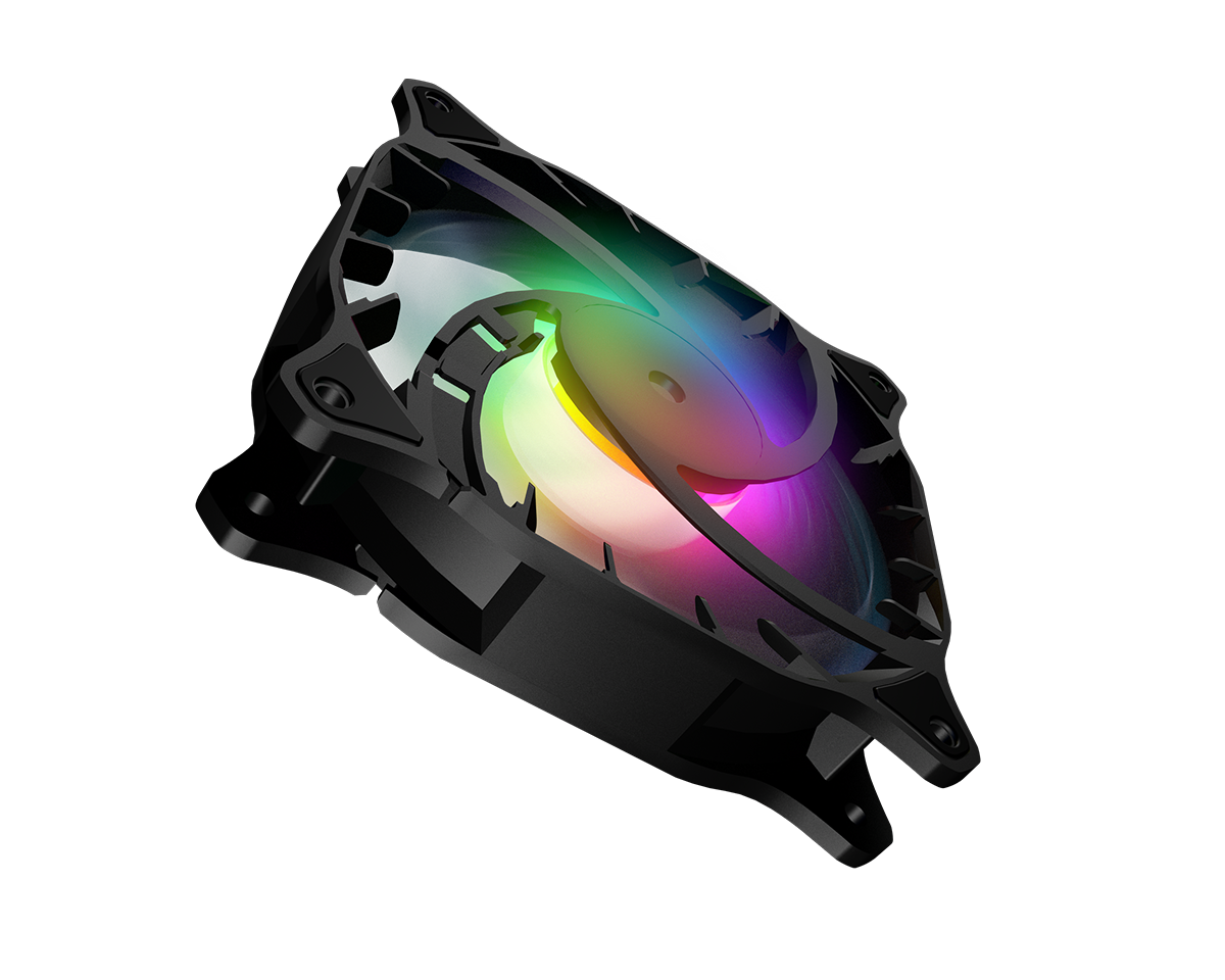 COOLER LIQUIDO COUGAR HELOR 360 BLACK ARGB - Image 3