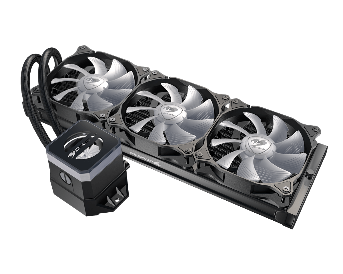 COOLER LIQUIDO COUGAR HELOR 360 BLACK ARGB - Image 4