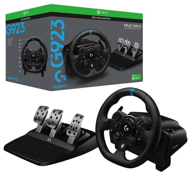 VOLANTE + PEDALES TRUE FORCE LOGITECH G923 XBOX SERIES X-S XBOX ONE Y PC - Image 2