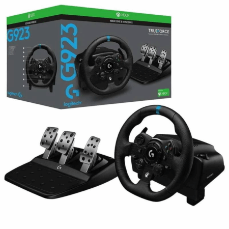 VOLANTE + PEDALES TRUE FORCE LOGITECH G923 XBOX SERIES X-S XBOX ONE Y PC