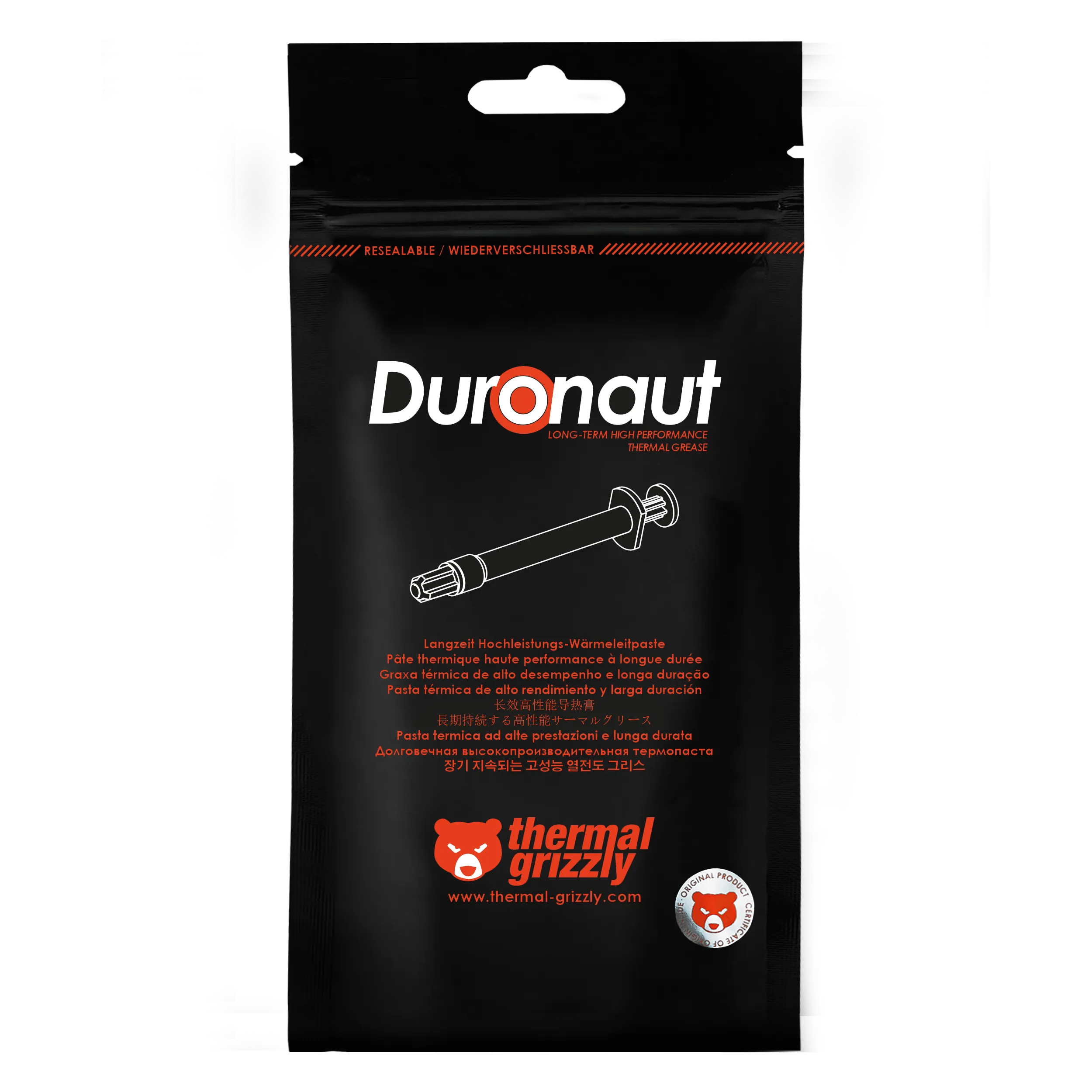 PASTA TÉRMICA THERMAL GRIZZLY DURONAUT 6G - Image 2