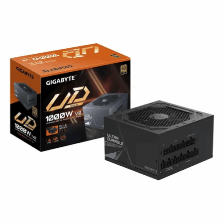FUENTE DE PODER GIGABYTE UD 1000W +GOLD FULL MODULAR BLACK
