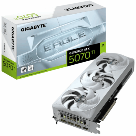 TARJETA DE VIDEO GIGABYTE EAGLE 5070 Ti 0C 16GB ICE