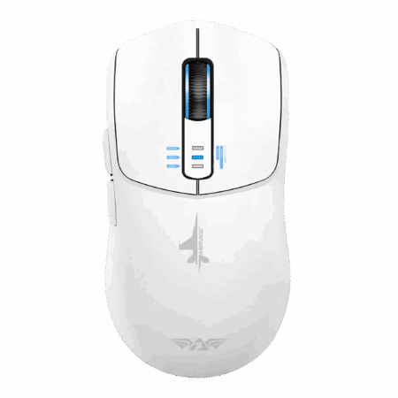 MOUSE GAMER ARMAGGEDDON MIRAGE V 3 MOODS 2.4G/ TYPE-C/ BLUETOOTH 5.0 WHITE
