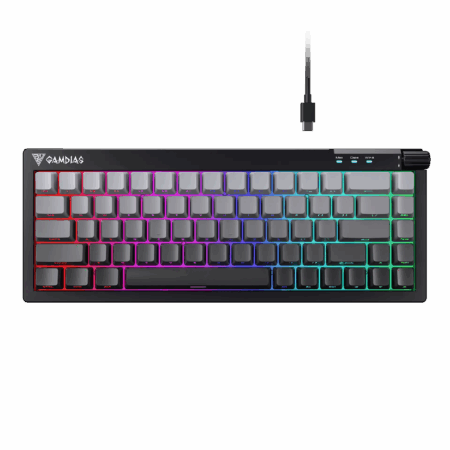TECLADO MECANICO GAMDIAS HERMES E8 RGB BLACK