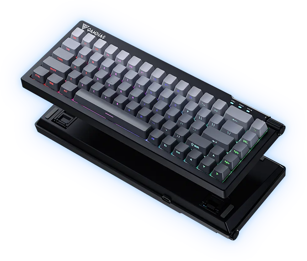 TECLADO MECANICO GAMDIAS HERMES E8 RGB BLACK - Image 2