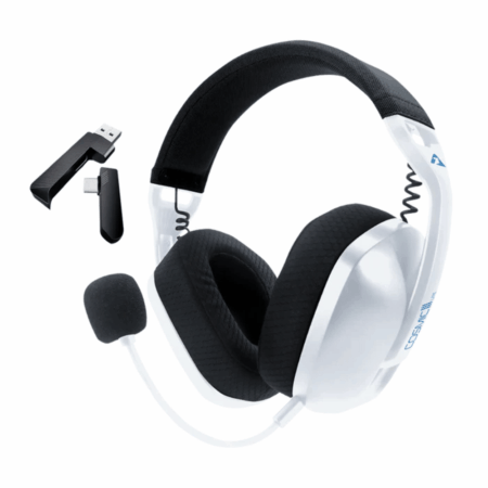 HEADSET ARMAGGEDDON COSMIC III LITE WIRELESS MULTIPLATAFORMA WHITE