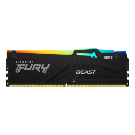 MEMORIA RAM KINGSTON DDR5 5600MT/s CL40 FURY BEAST BLACK RGB XMP