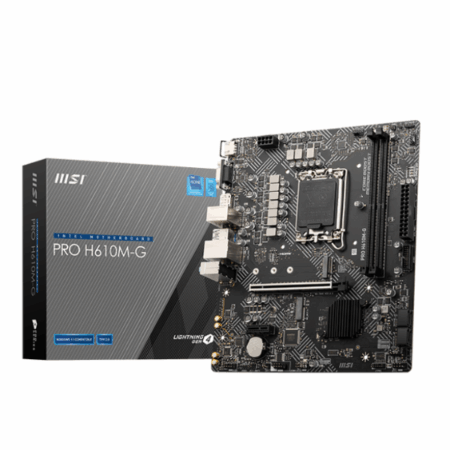 MAINBOARD MSI PRO H610M-G 2XDDR5 INTEL LGA 115X-18XX CHIPSET H610