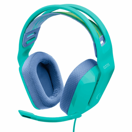 HEADSET LOGITECH G335 MINT WIRED 3.5MM  CON MICROFONO