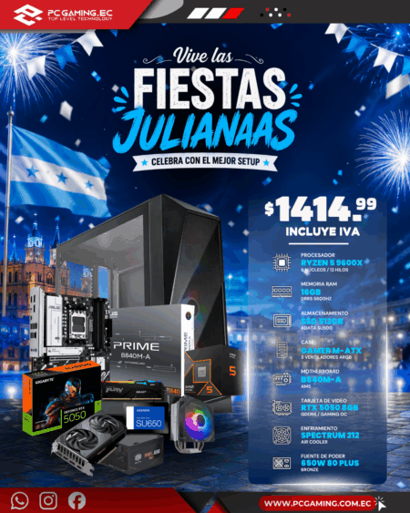 PC GAMER NEBULA / RYZEN 5 9600X + RTX 5050 8GB