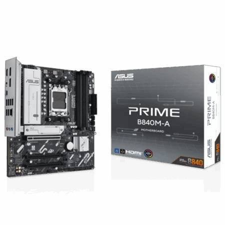MAINBOARD ASUS PRIME B840M-A 4DDR5 AM5 M-ATX PCIe 4.0