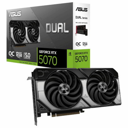 TARJETA DE VIDEO ASUS DUAL RTX 5070 12GB OC EDITION