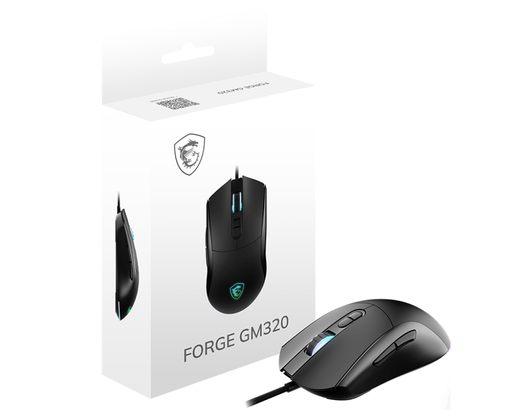 MOUSE MSI FORGE GM320 BLACK RGB - Image 3