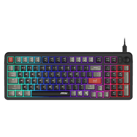 TECLADO MSI FORGE GK110 BLACK
