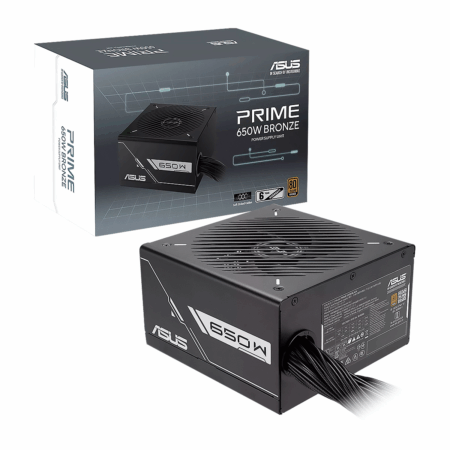 FUENTE DE PODER ASUS PRIME 650W BLACK ATX12V 80+ BRONZE