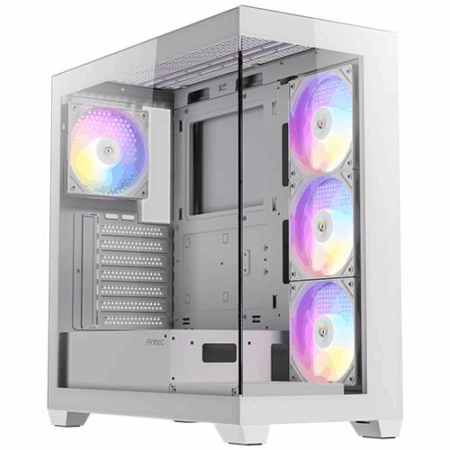 CASE ANTEC CX300 ELITE WHITE MID TOWER RGB X4FANS