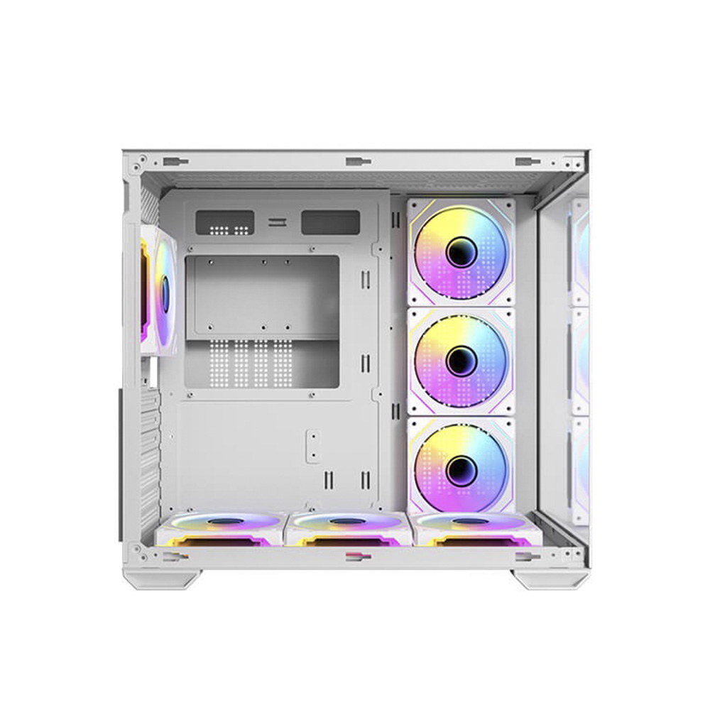 CASE ANTEC CX MIRROR MID TOWER WHITE ARGB X7FANS - Image 4