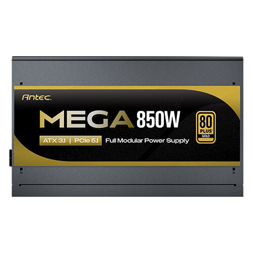 FUENTEDE PODER ANTEC MEGA850 80 PLUS GOLD ATX 12V 3.1 PCIE 5.1 FULL MODULAR - Image 2