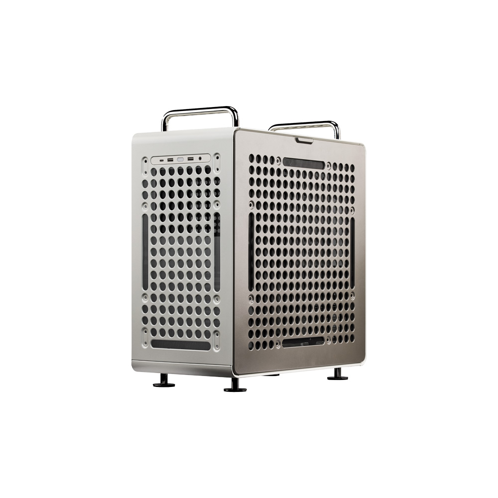 CASE COOLER MASTER MID TOWER QUBE 540 MOONSTONE X1FANS WHITE - Image 2