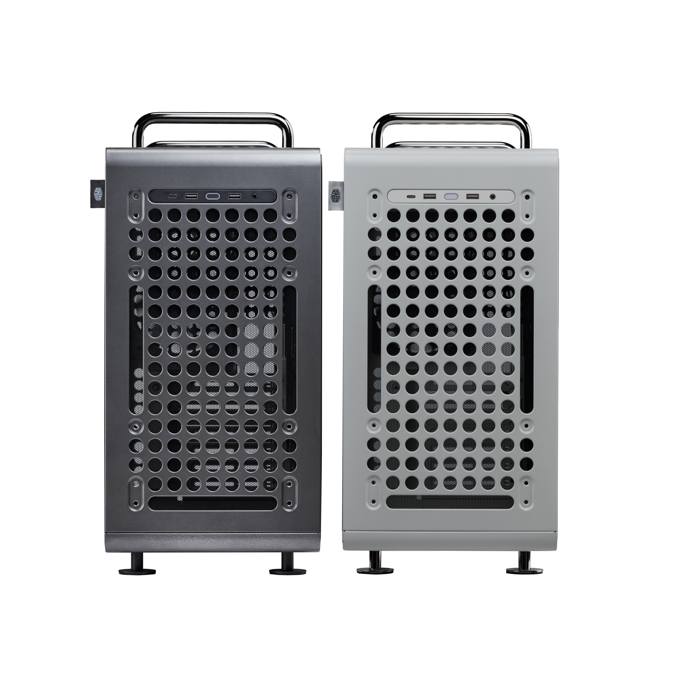 CASE COOLER MASTER MID TOWER QUBE 540 MOONSTONE X1FANS WHITE - Image 3