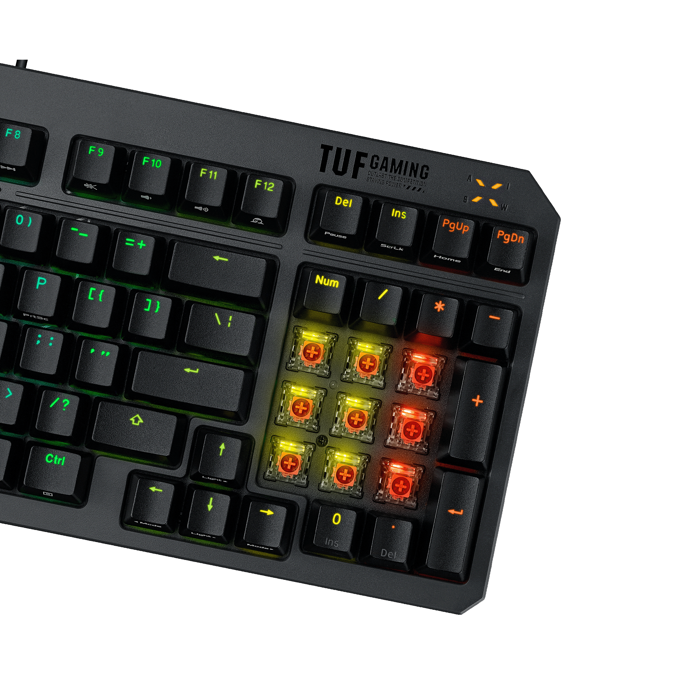 TECLADO ASUS TUF GAMING K3 GEN II WIRED RGB - Image 2
