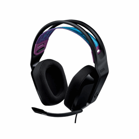 HEADSET LOGITECH GAMING G335 WIRED FOR PC PS4-5 XBOX BLACK