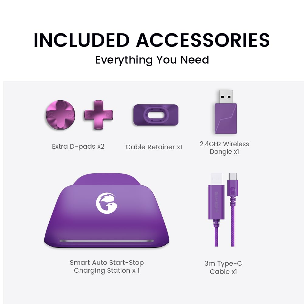 MANDO GAMESIR G7 PRO MULTIPLATAFORMA WIRELESS PURPLE - Image 3