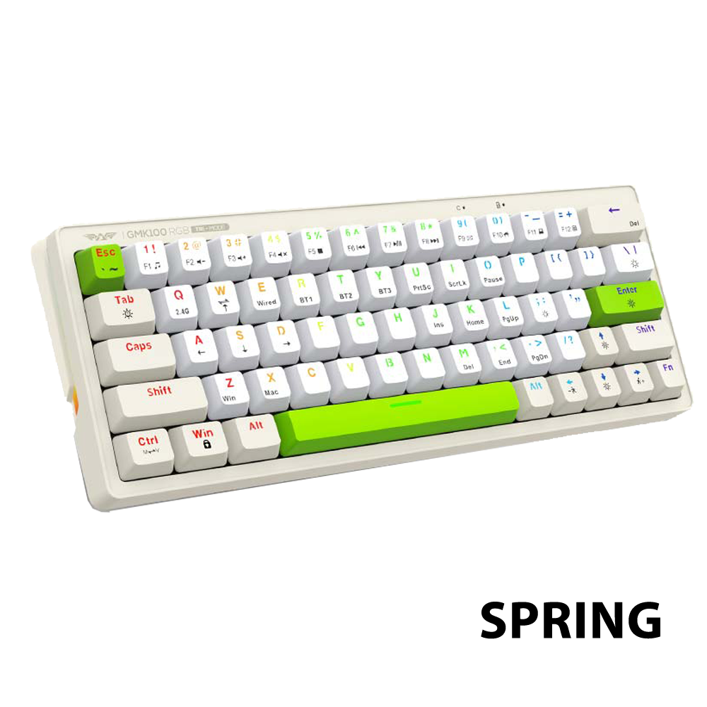 TECLADO MECANICO ARMAGGEDDON GMK 100 GREEN