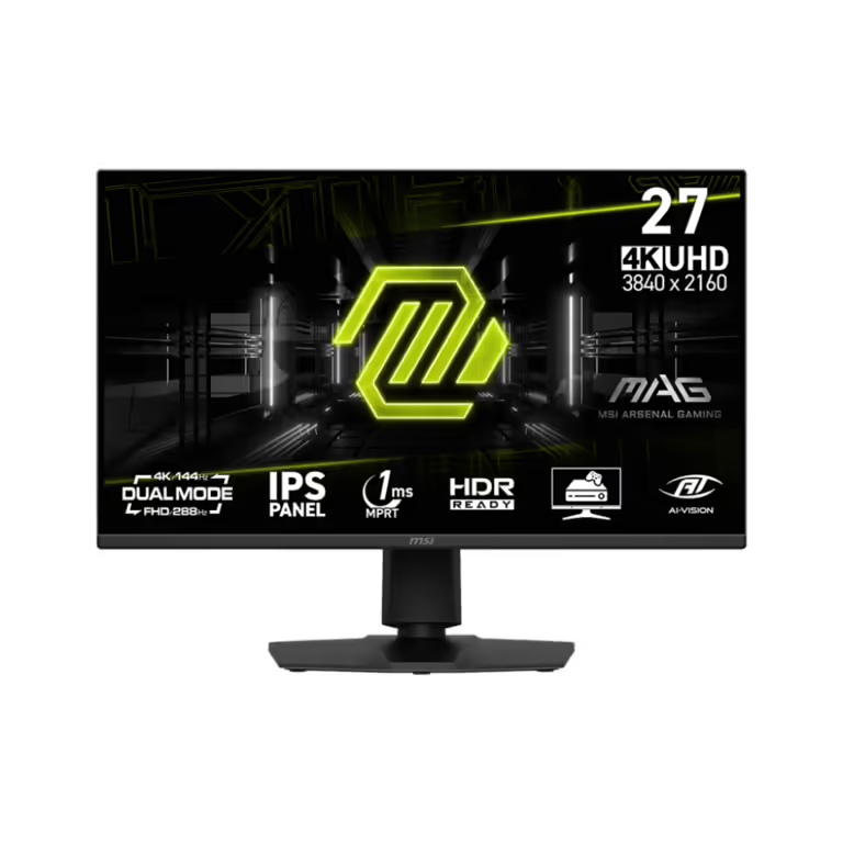 MONITOR MSI MAG 275UPD E14 27"/ IPS/ 4K/ 144HZ/1MS DUO MODE