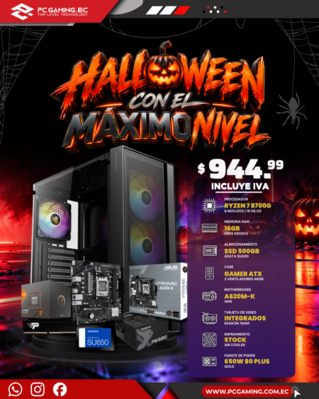 PC PROMO RYZEN 7 8700G + RADEON 780M